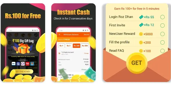 Roz dhan App se Paise Kaise Kamaye